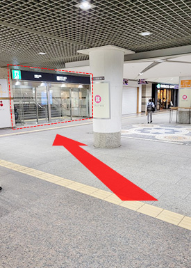 地下鉄アストラムライン本通駅からの最短ルート4