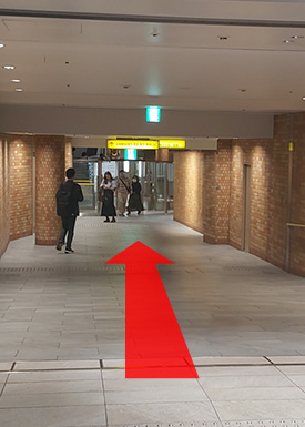 阪急電鉄梅田駅からの最短ルート13