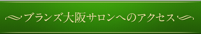 ブランズ大阪サロンへのアクセス